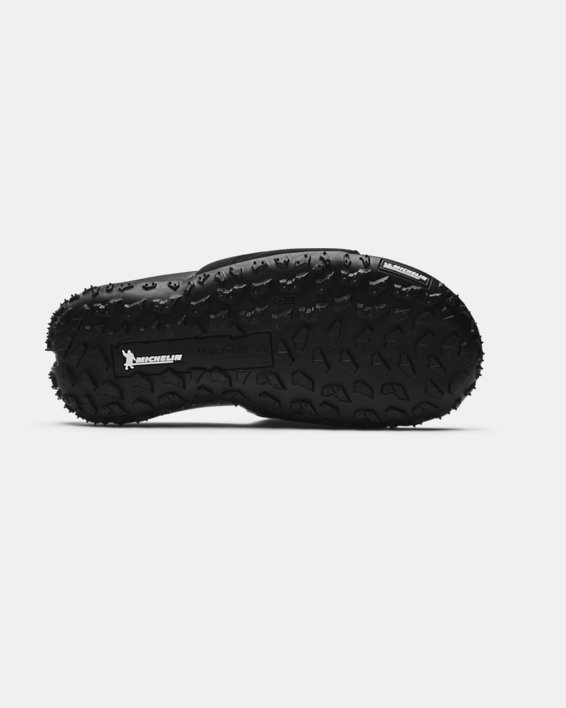 Men's UA Fat Tire Slides, Black, pdpMainDesktop image number 4